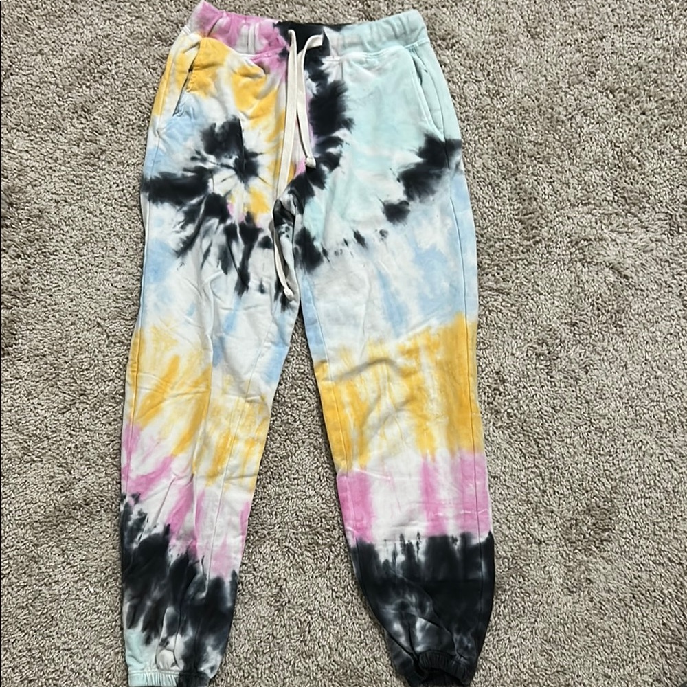 Electric & Rose Tie-Dye Sweatpants